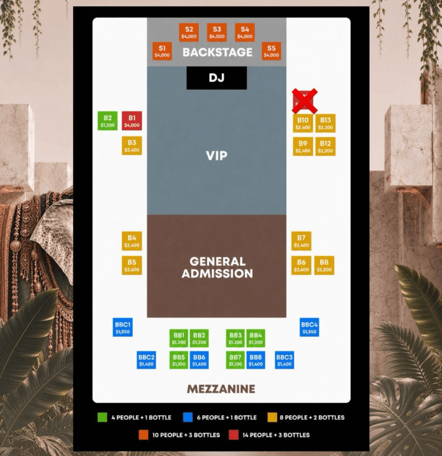 Event map